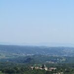 Views towards the Ardèche River