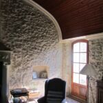 Inside, in the living/dining room - sometimes a respite from the heat outdoors... sometimes worse!