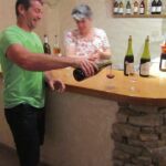 Complimentary wine-tasting at Domaine Challais, next door.