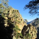 More impressive cliffs on the descent.