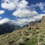 Stone hut not far from the starting point.