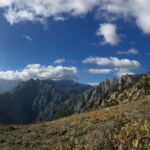 The majestic Corsican scenery.