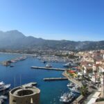 The seafront of Cavli from the citadel