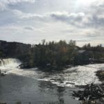 Waterfall in Middlebury College