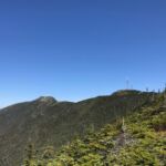 View to Mount Mansfield and its highest point, the "chin"