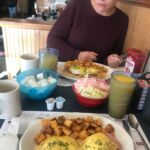 Breakfast american-style: Eggs benedict