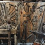 Old tools in the joinery shop