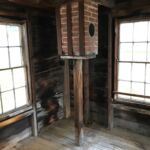 Raised stove to increase floor space