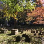 The Granary Burying Ground, where many of the important figures in Boston's history are buried