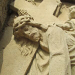 Sculpture on the way to the Katharinenkapelle